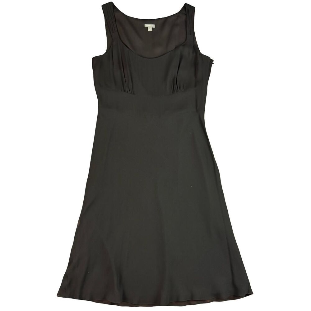 Ann Taylor Women's 100% Silk size 10 Black Dress
